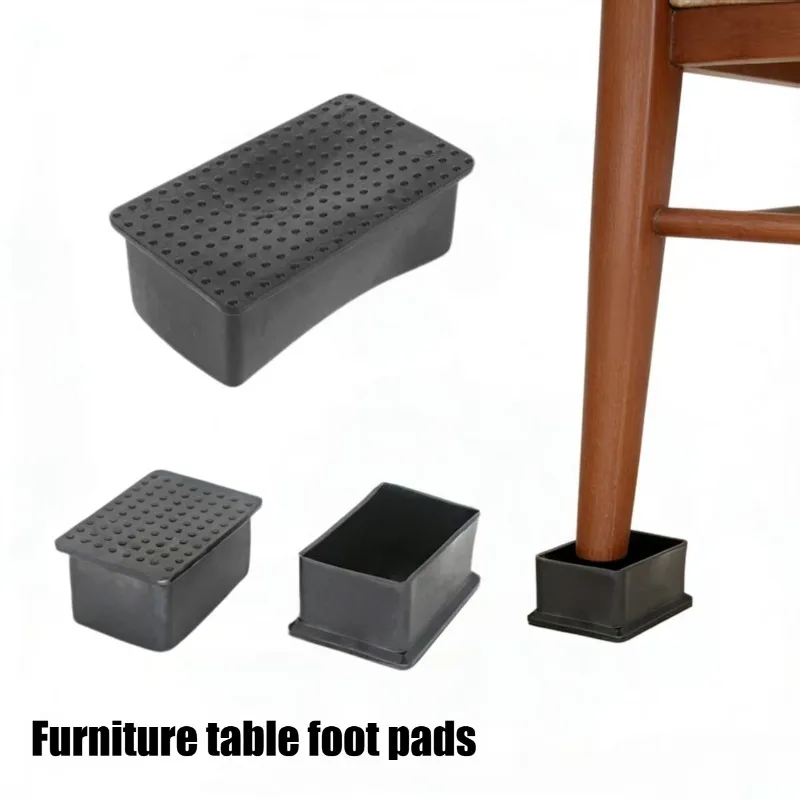 8PCS set of furniture leg covers, anti slip chair mats table foot anti slip mats floor protection mats anti slip furniture mats