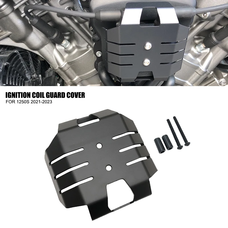 Fit For Pan America 1250 Special 1250 PanAmerica 1250S Aluminum Ignition Coil Guard Cover RA1250 2021 2022 2023 Motorcycle