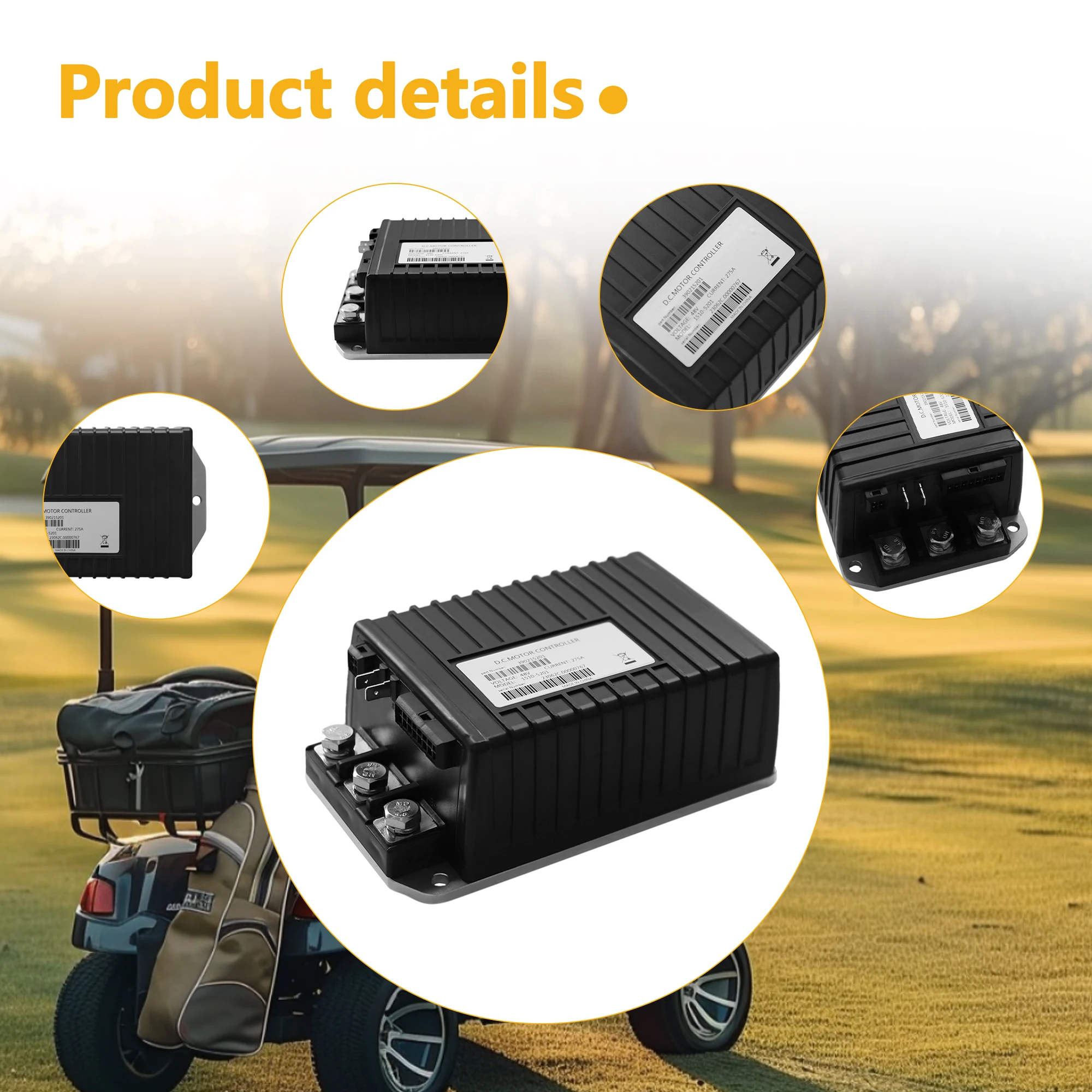 1510A-5251 1510A-5250 1510-5201 36-48 V 275A DC Motor Controller voor Curtis Club Auto DS Precedent 1999-2019 Golfkar