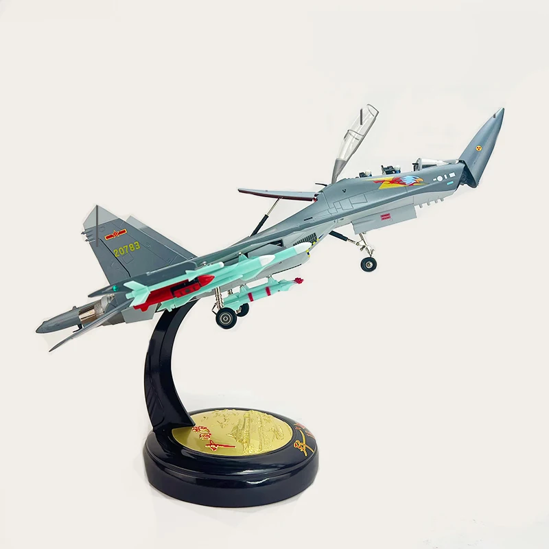 

Diecast Alloy Model Of The 1:48 Scale J-16 Militarized Combat Fighter Toy Gift Collection Simulation Display Decoration