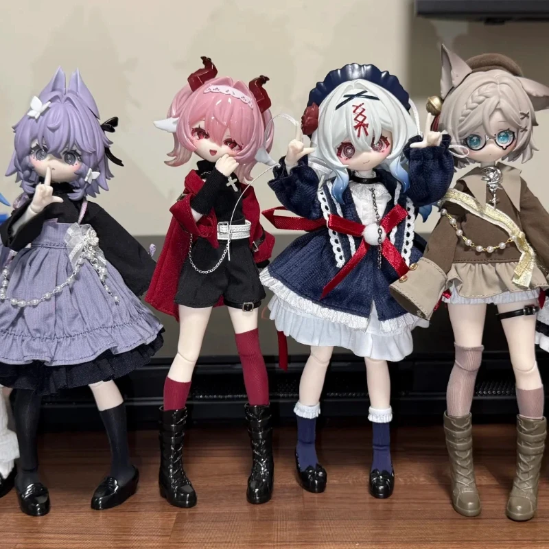 

New Genuine Meki 1/8 Bjd Oblivion'S Luminasia Articulated Action Figure Blind Box Collectible Doll Ornament Girls Birthday Gift