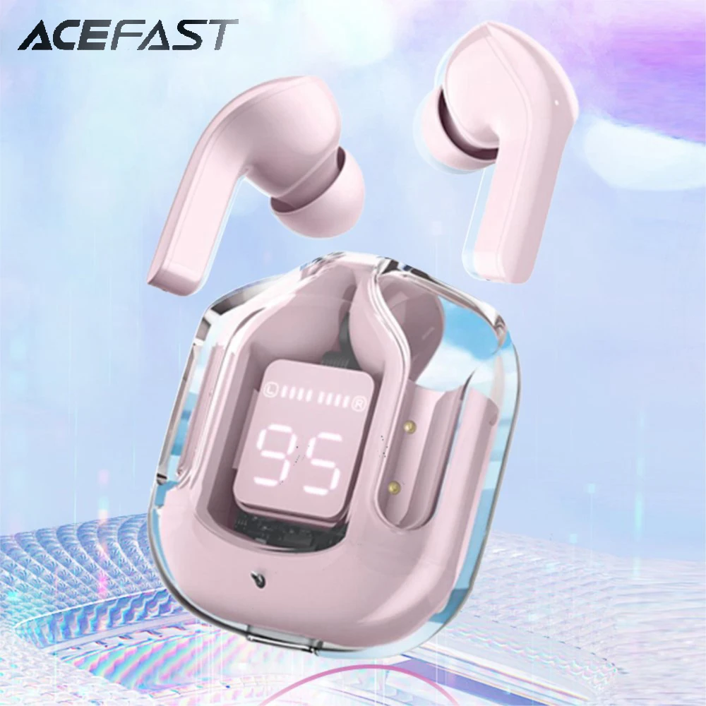 ACEFAST NEW Wireless Earphone Bluetooth 5.0 Headphones Sport Gaming Headsets Noise Reduction Earbuds Bass Touch Control