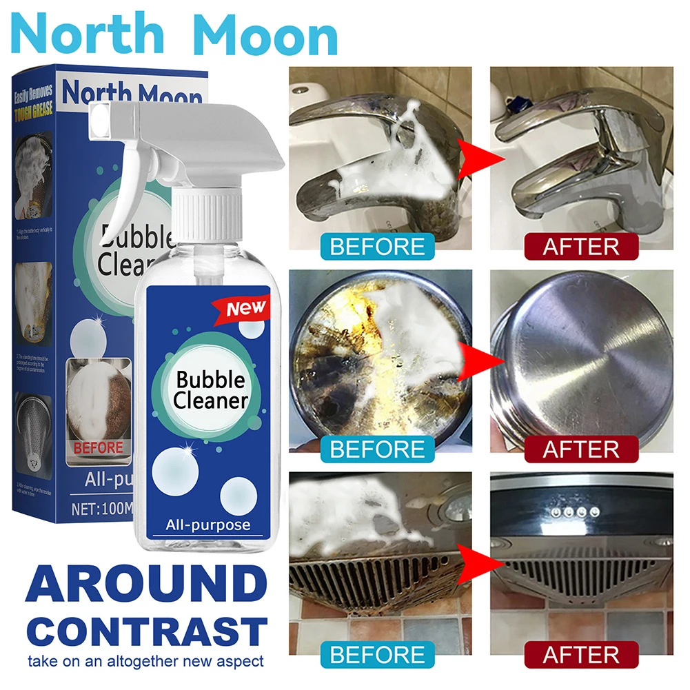 Multifunctionele Huishouden Keuken Cleaner All-Purpose Bubble Cleaner Beste Natuurlijke Reiniging Product Veiligheid Schuimreiniger