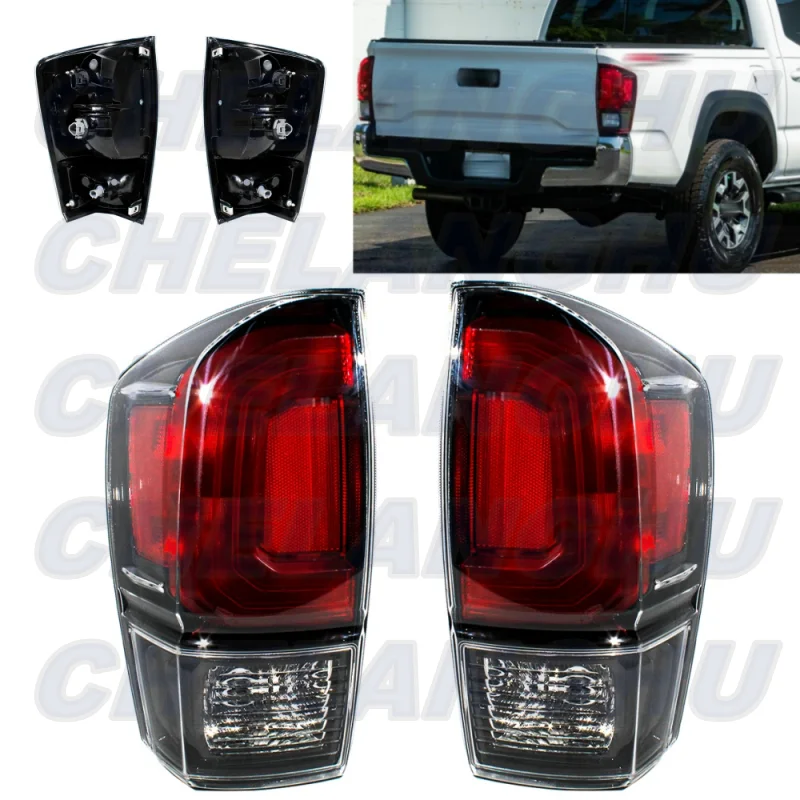 

car assecories For Toyota Tacoma 2016 2017 2018 2019 Pair Tail Light Rear Lamp 8156004200 TO2800201/8155004200 TO2801201