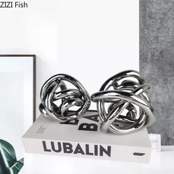 Home Accessories Abstract Glass Ornaments Art Sculpture Statue Living Room Decorations Crafts Figurines Miniatures Exhibits Gift