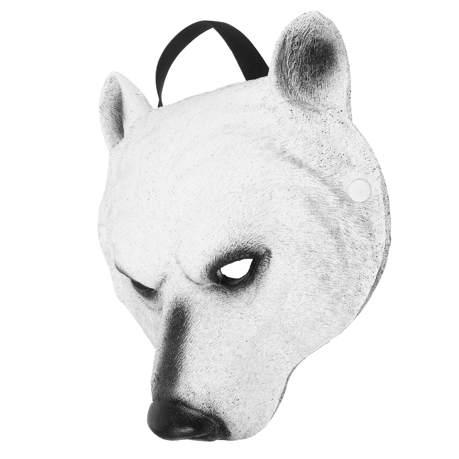 Polar Bear Mask Wolf Halloween Decorations Masquerade Masks Face Shine Toddler Women's