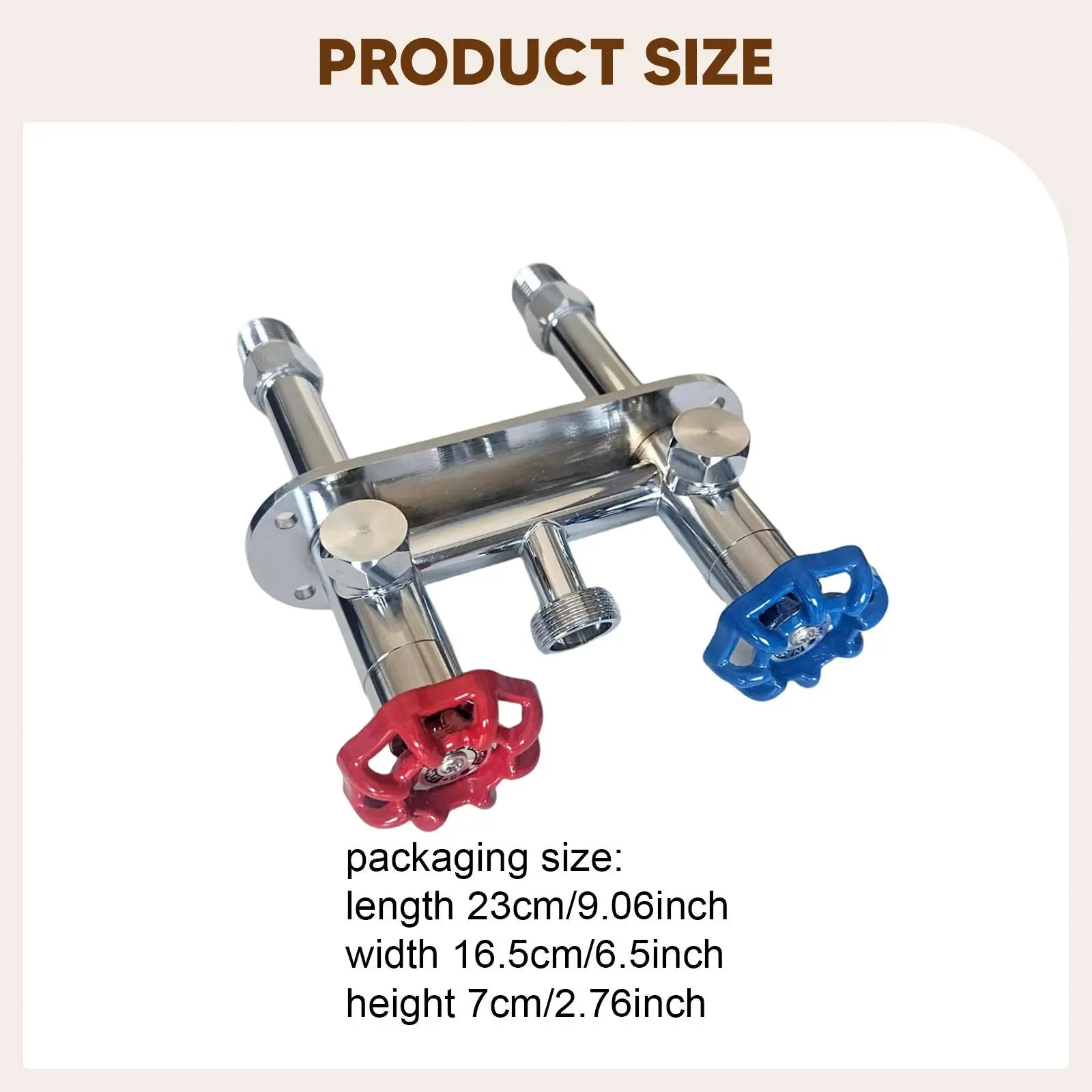 

Уличный морозостойкий кран 4 дюйма, 1/2 дюйма MIP x 3/4 дюйма для шланга, наружный патрубок