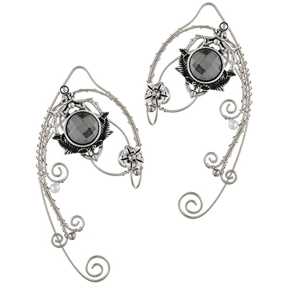 

Fairy Ears Jewelry Girl Earring No Pierced Alloy Earrings Vintage Cuffs Miss