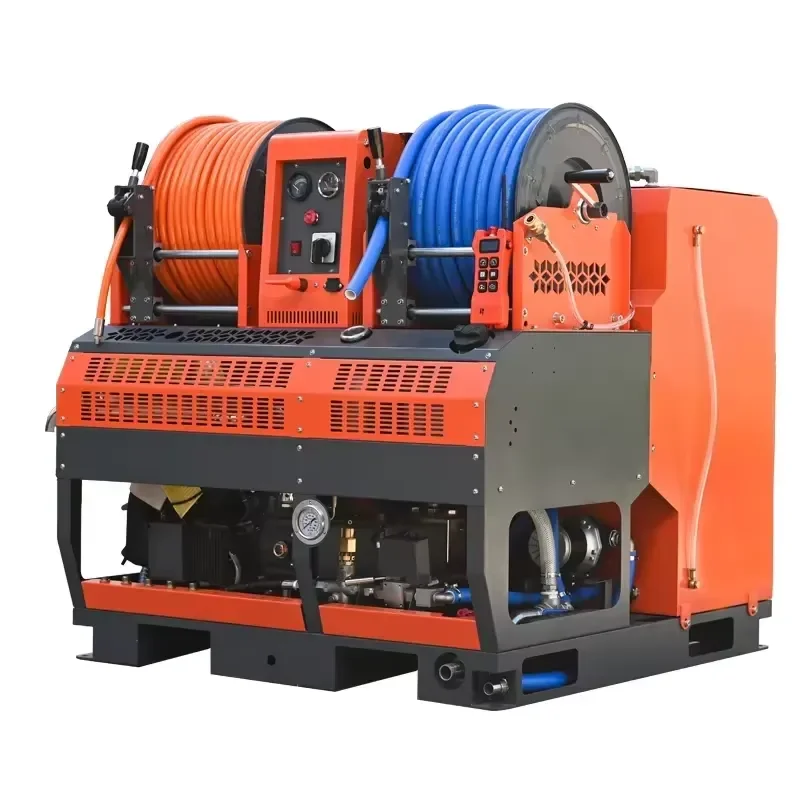 High Pressure Cleaning Machine 4150psi 30lpm Sewage Pipe Cleaning Water Jet Cleaning Machine for Plumber Unblocks Blocked