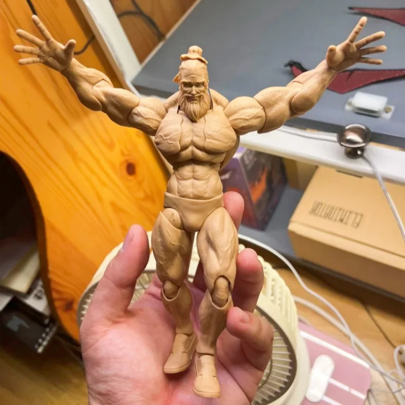 

Romankey UMS003 1/12 Scale Male Soldier Action Figure - Big Guy with Super Flexible Joint Body And Strong Muscle 18cm Doll Model