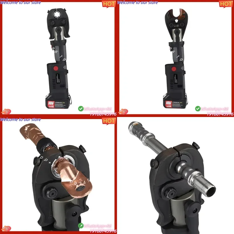 CE Certificate Three-in-one Cable and Pipe Pressing Tool Pipe Crimping Tool Cable Crimping Tool Cable Cutter ES-300C