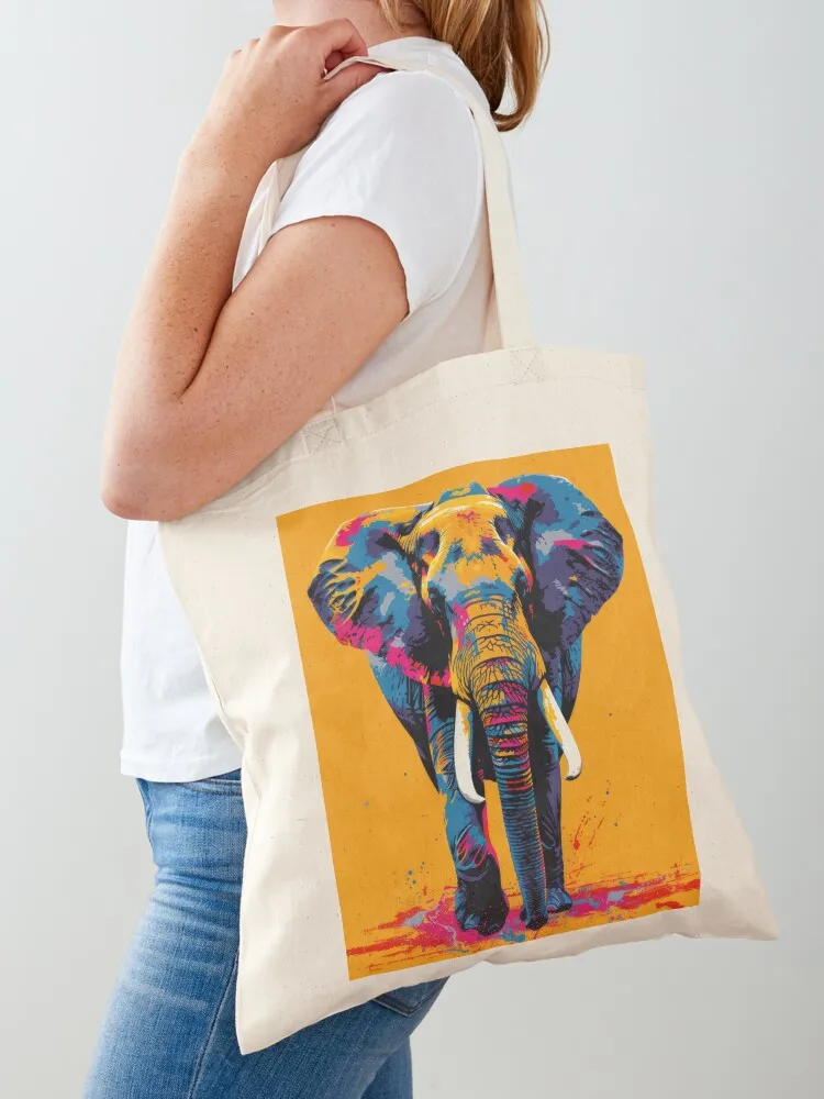 

Elephant Africa savanna Tote Bag tote bag men Canvas stote bag personalized tote Canvas