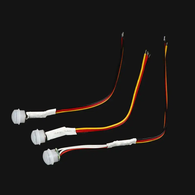 1/2/3Pcs DC3-24V PIR Motion Sensor Auto On/Off LED Infrared Human Body Detection For Cabinet Closet Stairs Hallway