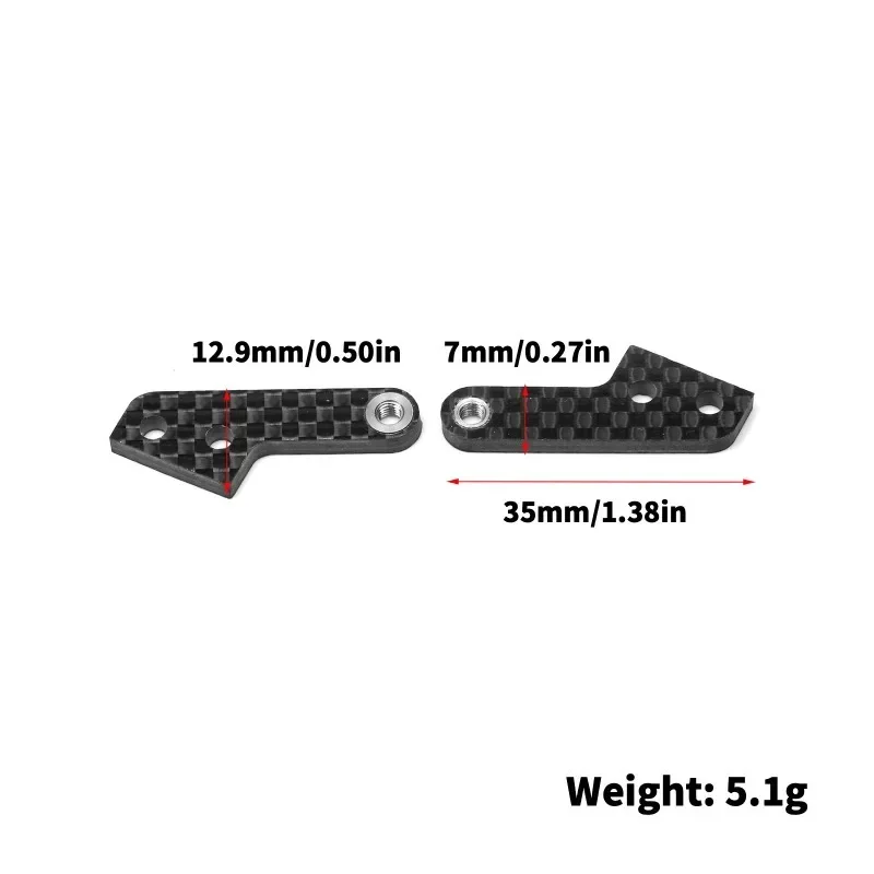 

Carbon Fiber Steering Arm IF729 TO-314-MP11 for Kyosho MP11 RC Car Upgrade Parts Accessories