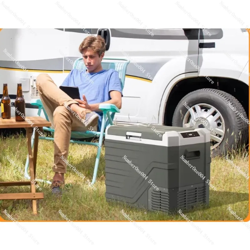 

Car & Home Dual-Use Mini Freezer, Portable Fast Cooling Refrigerator, Compact Electric Cooler Warmer