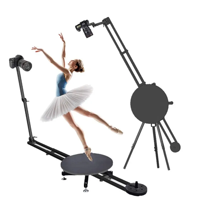 

360-Degree shooting table Panoramic rotation Product live shooting bracket Dancing dynamic shooting table