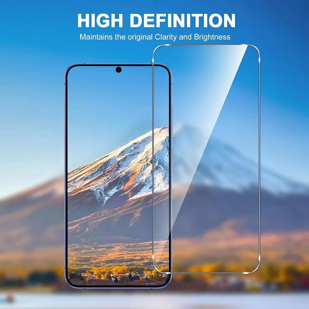 1-3PCS Tempered Glass For Samsung A57 5G A56 A37 A17 A07 A36 A55 A16 A26 For Samsung A06 A14 A25 A54 A05s Clear Screen Protector