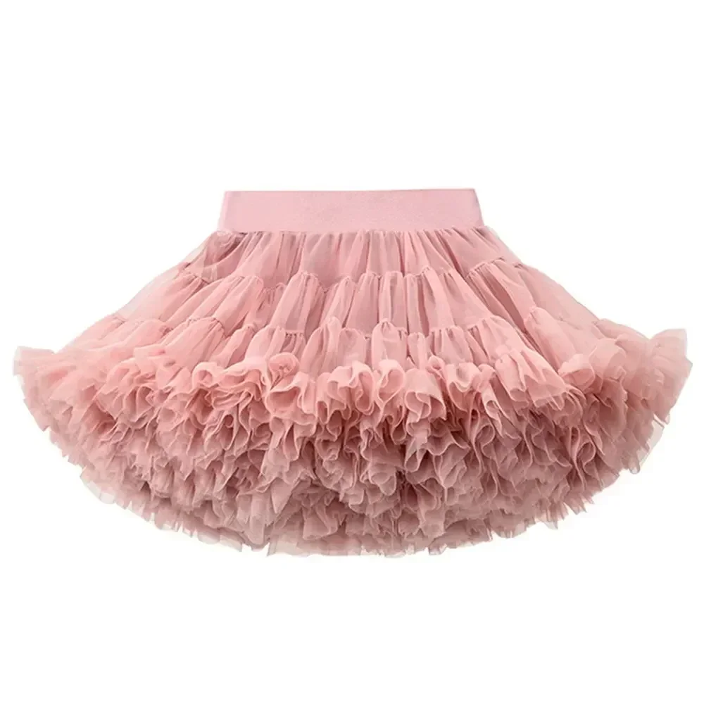 

Baby Girls Tutu Skirt for Children Puffy Tulle Skirts for Kids Fluffy Ballet Skirt Party Princess Girl Clothes 2 4 5 6 8 Years