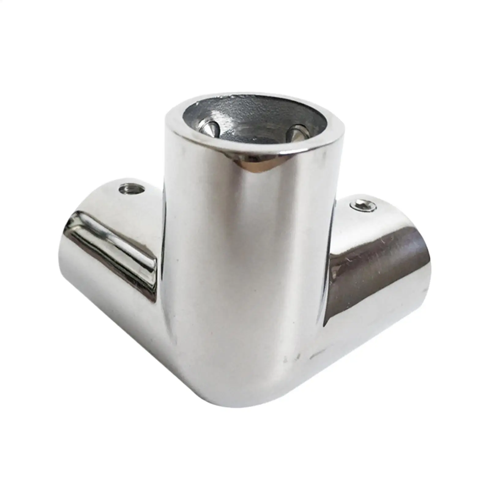 اليد السكك الحديدية تركيب موصل الفولاذ المقاوم للصدأ 3 طريقة لوازم بحرية قارب درابزين الأجهزة ل السفينة الدرابزين يخت الأنابيب حوض #5