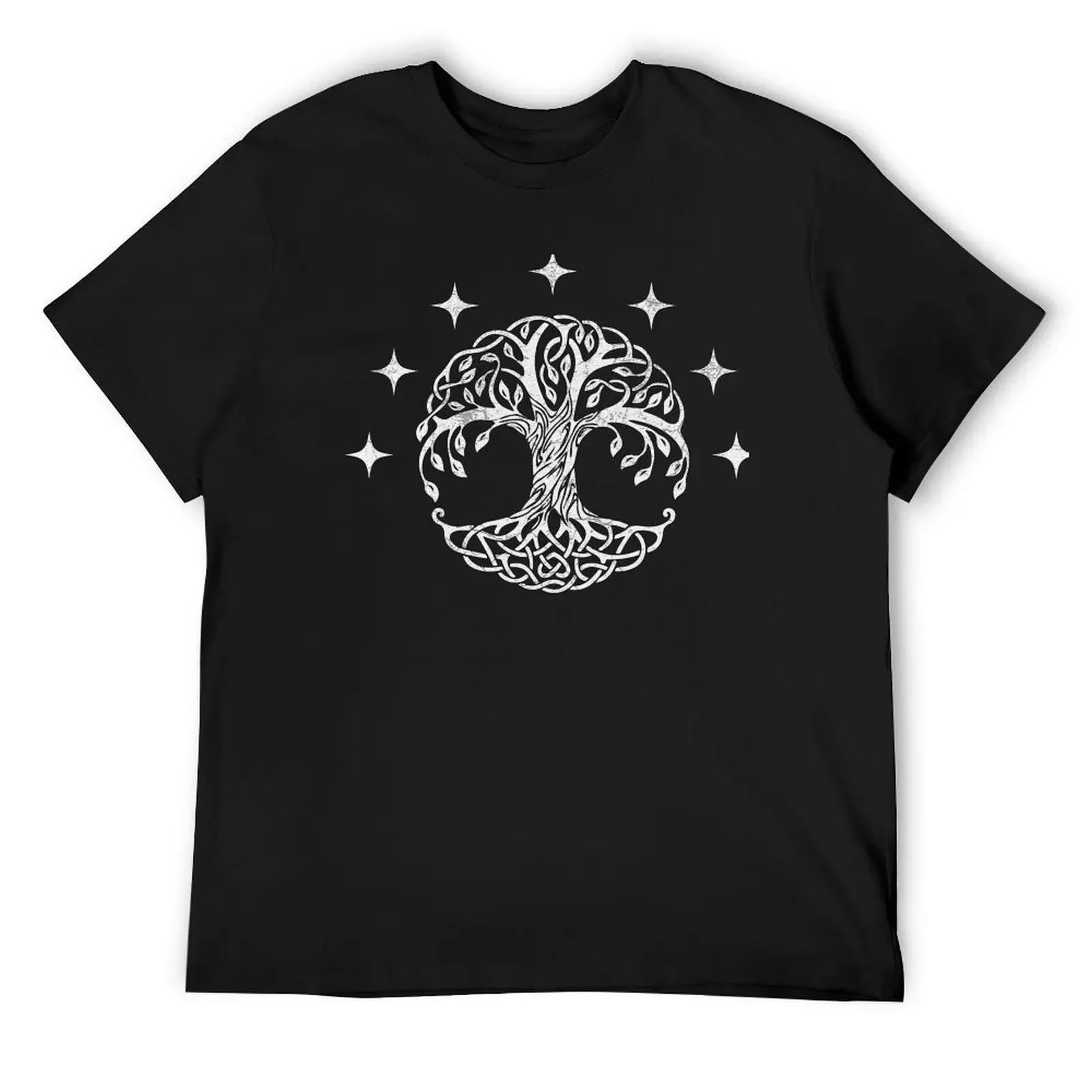 White Tree of Gondor T-Shirt vintage graphic tee shirt anime stuff vintage clothes Men's cotton t-shirt