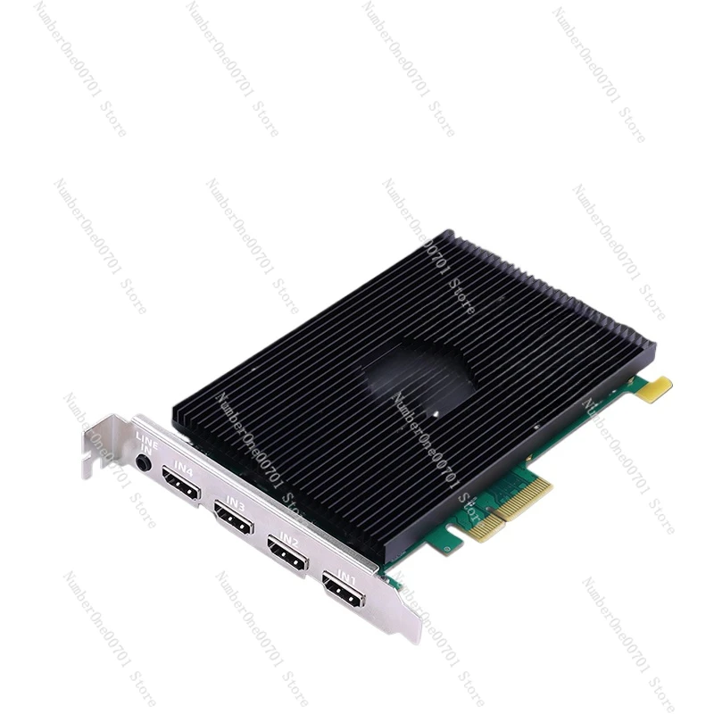 

Road hdmi video capture card pcie built-in 4K live broadcast dedicated four-way