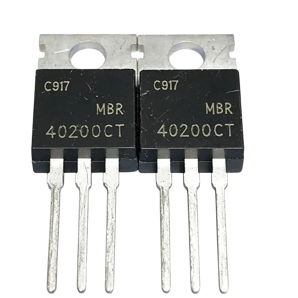 5PCS MBR40200CT 200V 40A P9NB50FP STP9NB50FP 500V 8.6A KA78R33 STP5NK100FP P5NK100FP D1015ATT 19TQ015 15V 19A
