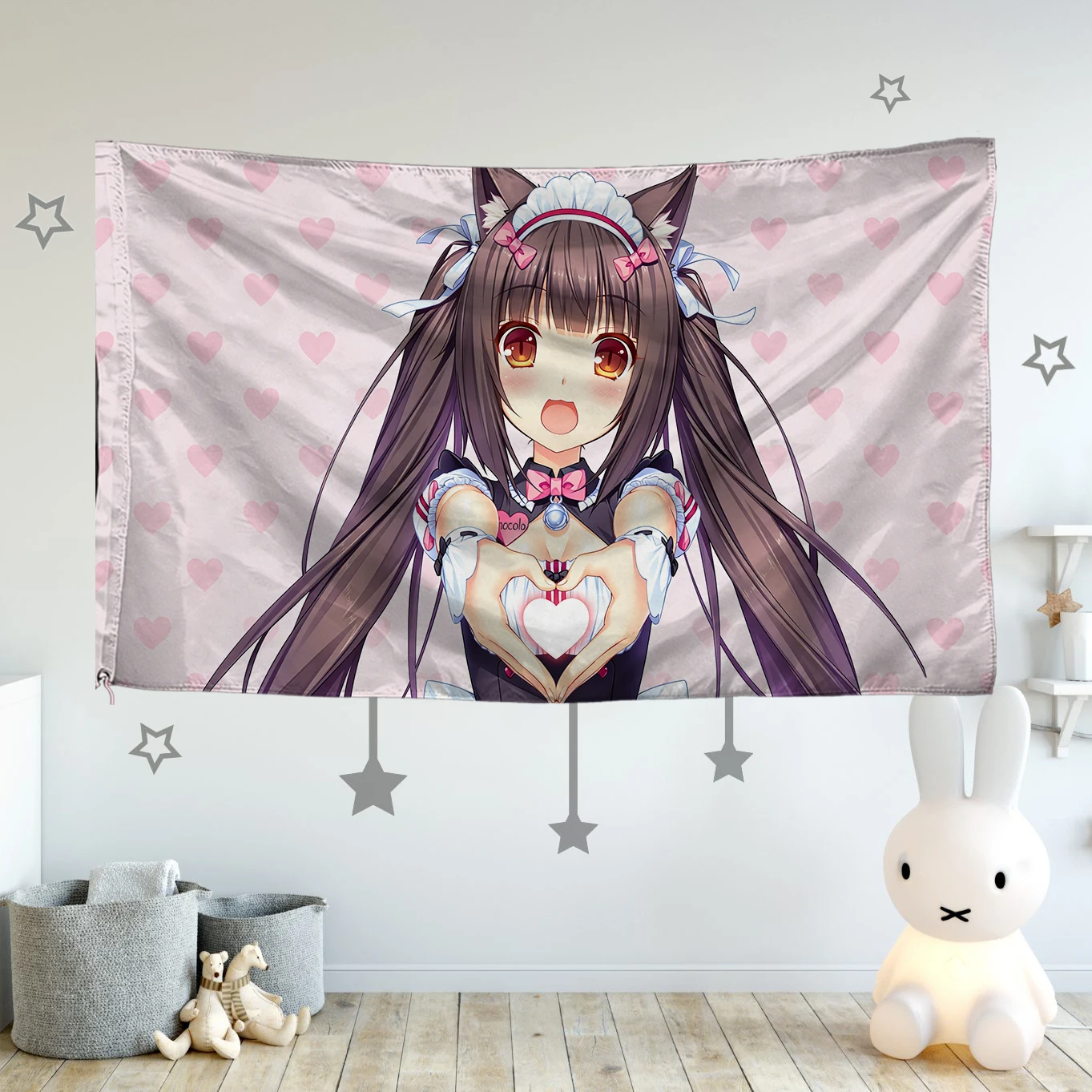 Esports Gaming Banner - FLAGoal 3X5FT Bandeira de Anime Adorável