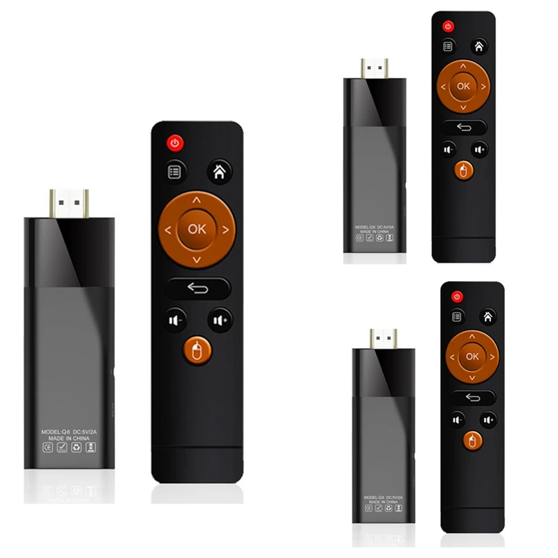 

Q6 Mini TV Stick Android 10 2.4G+5G Wifi+BT4.0 H313 Quad Core A53 Smart TV Box Android TV Stick PK DQ03