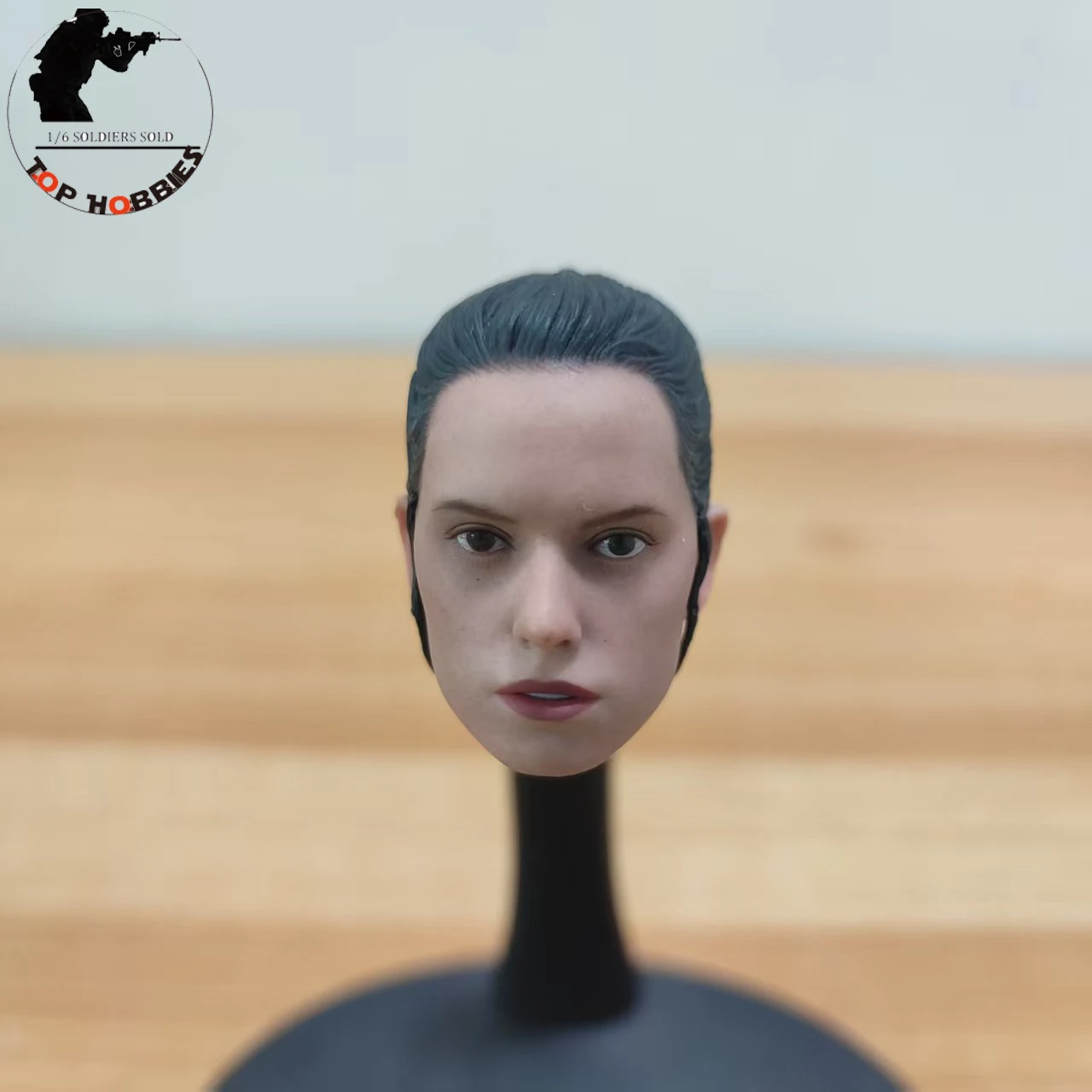 

1/6 Scale Soldier Action Figure Accessory 1/6th Daisy Ridley Rey Female Head Sculpt Fit 12" JIAOUDOLL Tbleague Body Figure