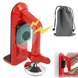 Portable Alarm Door Stopper Self-Defense Door Stop Heavy Duty Alarm Door Lock Protection Security Device For Anti Theft Travel