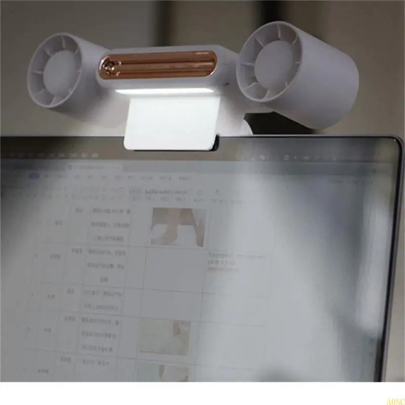 

A0NC Table-Air Conditioner Fan Computer Computer Retustable 1200MAH Air Cooler