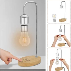 Magnetic Levitation Lamp Creativity Floating Glass LED Bulb Home Office Desk Decoration Birthday Gift Table Novelty Night Light