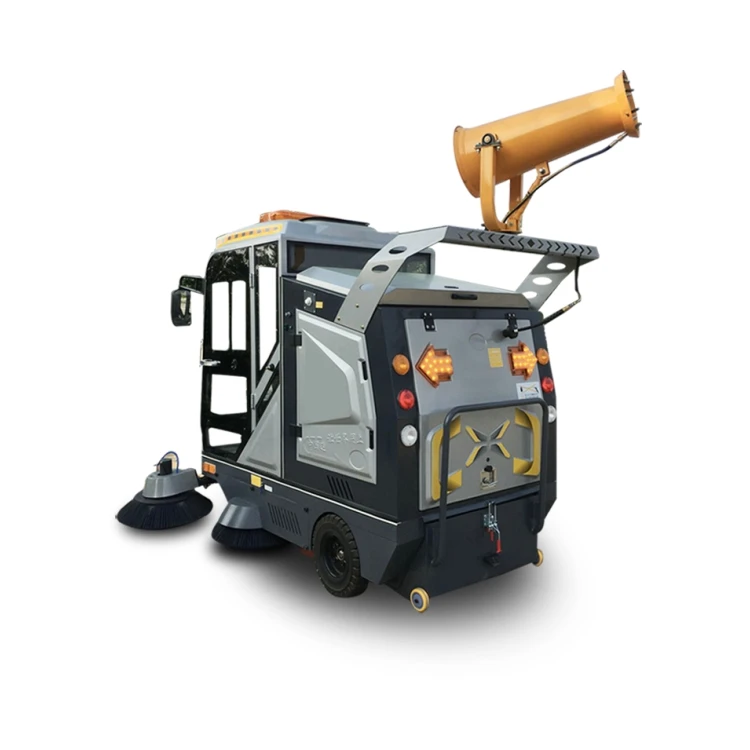 Industrial Electric Cleaning Machine City Park Street Road Warehouse Floor Sweeper Machine