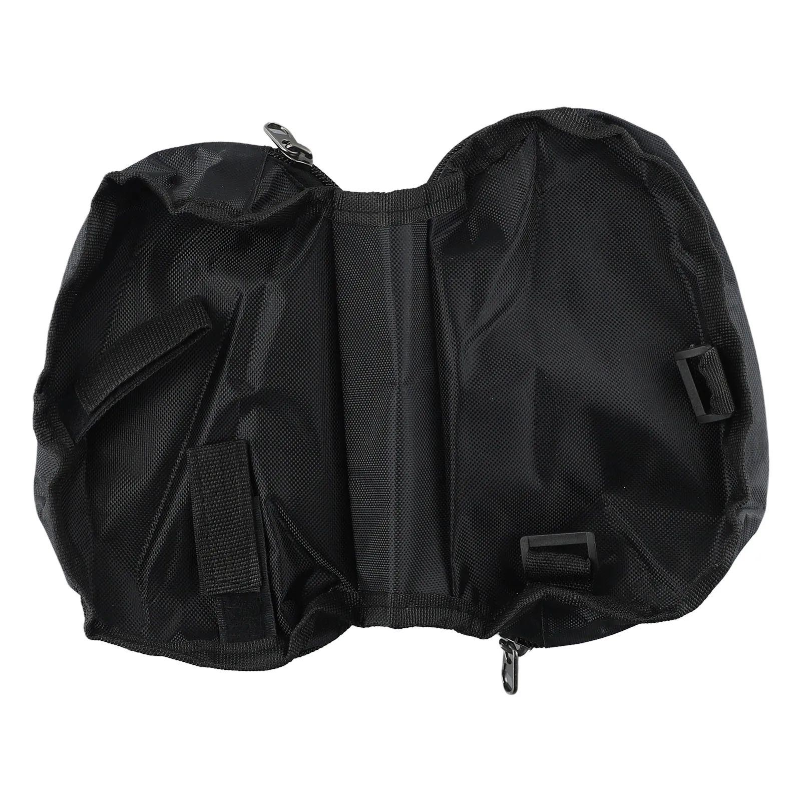 Saddle Bag Front Beam Bag Storage Bag Super Capacity Upper Tube Tool Bag Waterproof Black/Camo Four Pockets 1pc