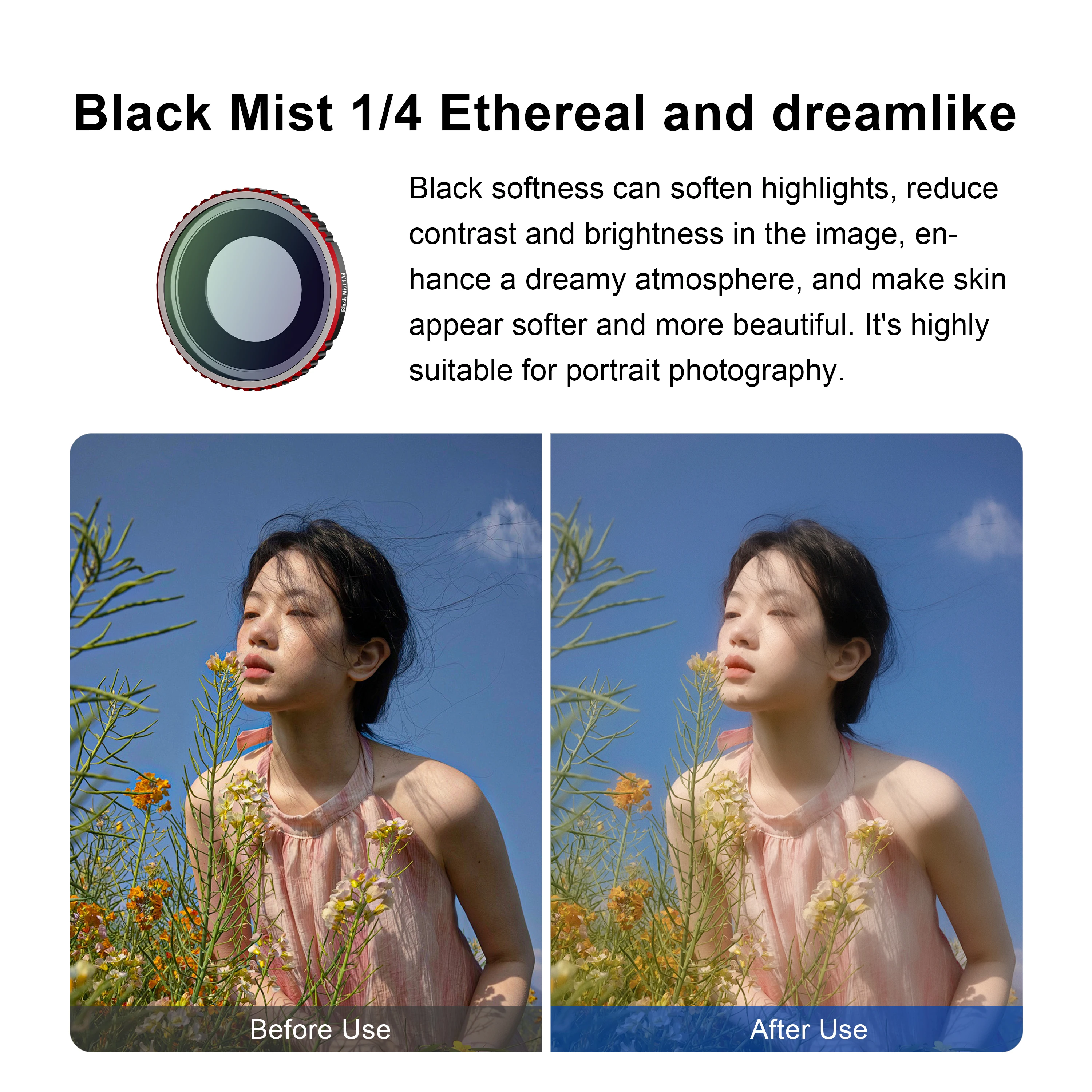 Lens Filter Set for Insta360 Go Ultra Camera ND Filter ND32 ND64 UV CPL Black Mist 1/4 Filter For Insta 360 Go Ultra Accessories