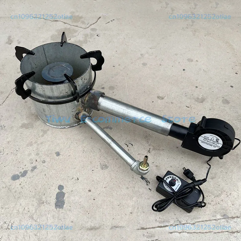 Blue Fire Waste Oil Furniture Indoor Heating Artifact New Cooking Oil Furniture Waste Oil Burner Full Set of Furnace Accessories