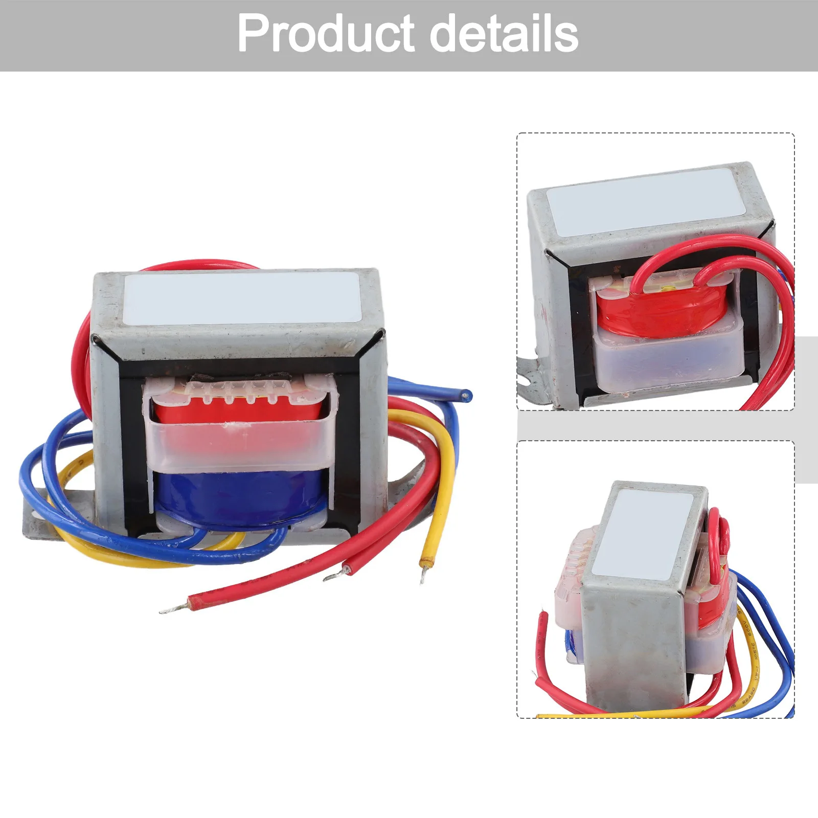 Robust and Safe Single Phase EI48 Transformer for Converting Household Voltage from AC220 to Lower Levels Robust