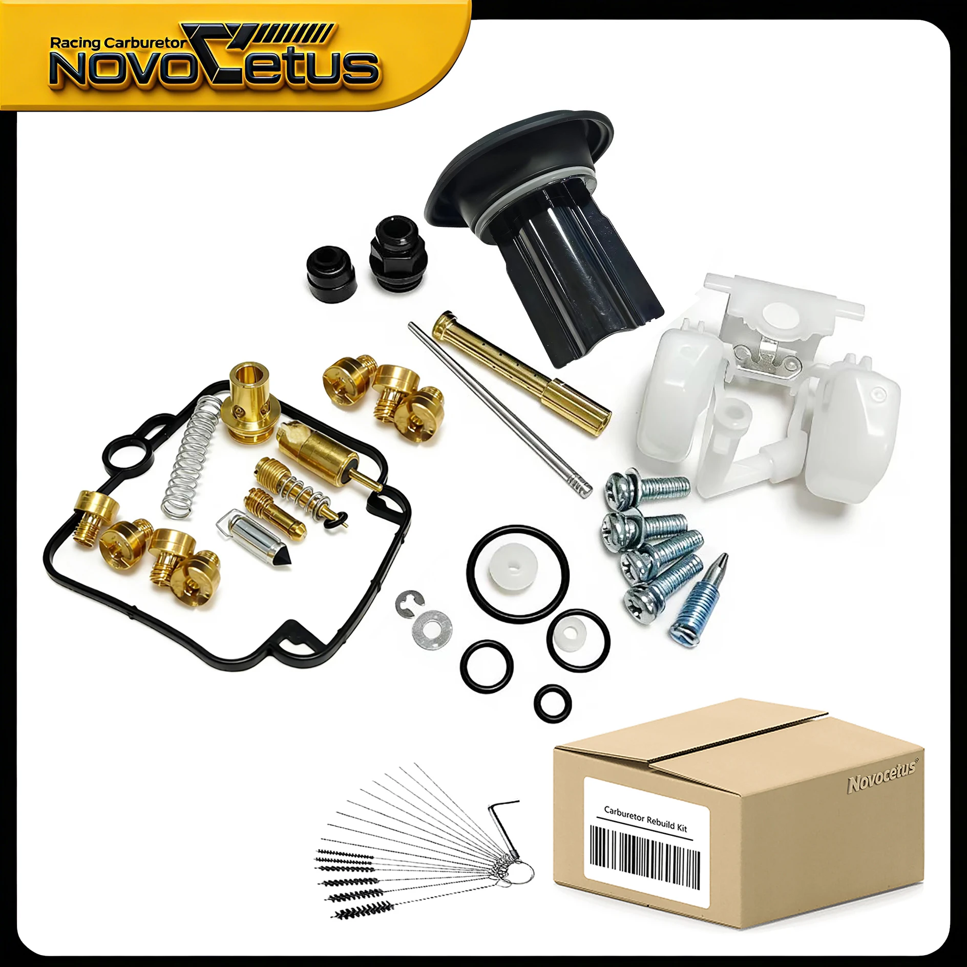 

[NovoCetus] Fit for KTM640 Duke II 1998~2007 Motocross Mikuni BST40 Carburetor Parts w/Plunger Assembly
