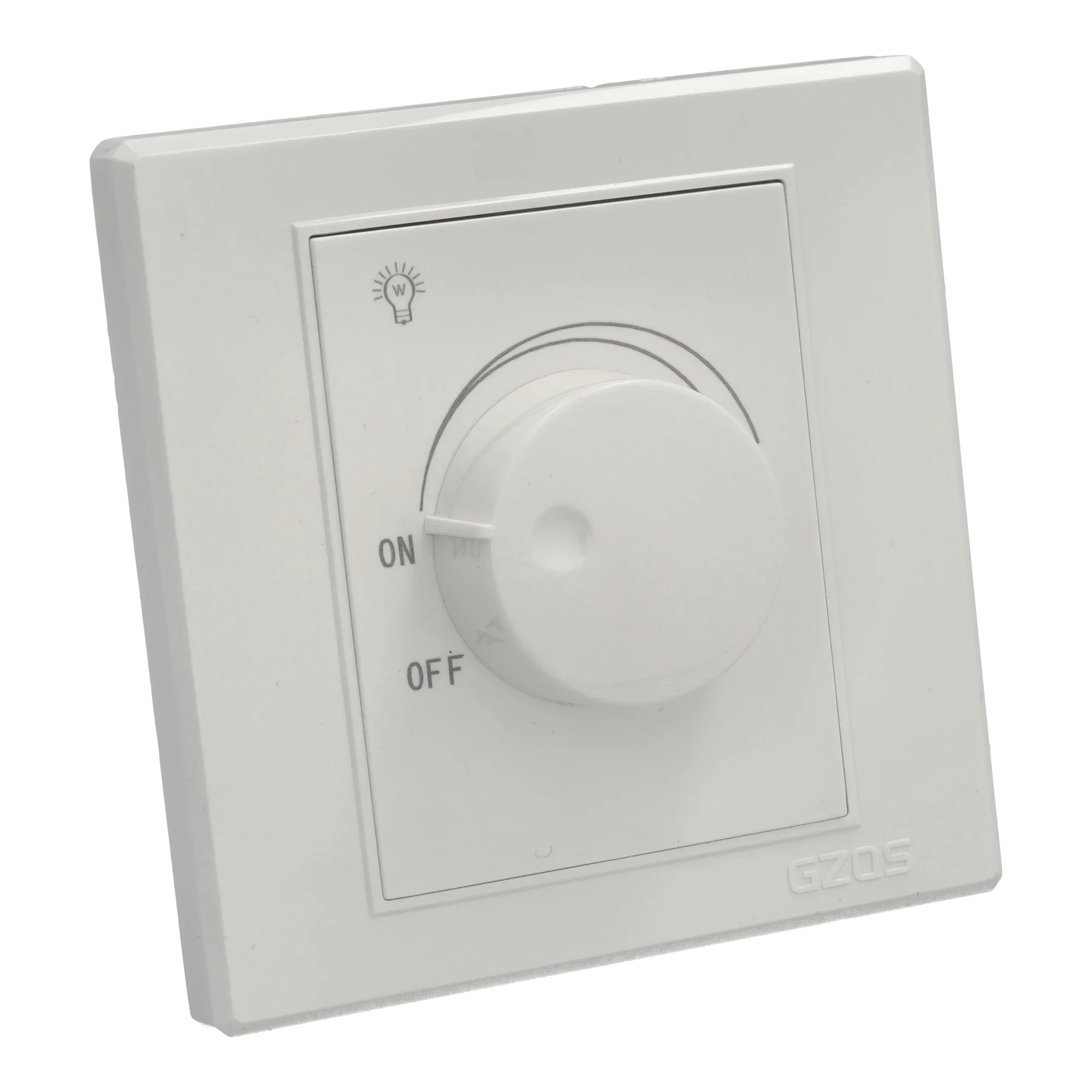 Jandei - Regulador Led Potenciómetro 220V 600W TRIAC. Dimmer para Encender, Apagar o Regular Intensidad (Apto para Downlights, Bombillas, Tiras Led)