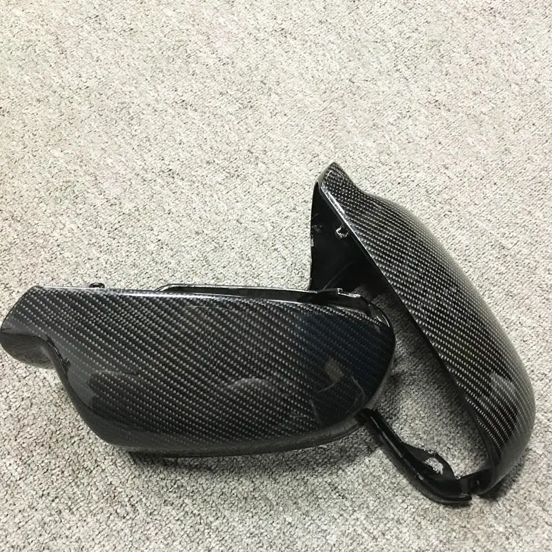 High Performance Auto Parts Modified Car Carbon Fiber Mirror Replace For Audi A4 B5 B6 B7 B8 B9，100% tested well