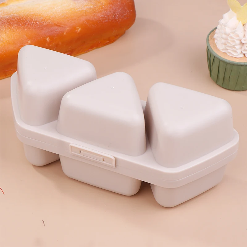 Trilater Form For Rice Sushi Mould Sushi Bento Box Folding Portable Originality Kitchen Supply Party For Kids Making Kit