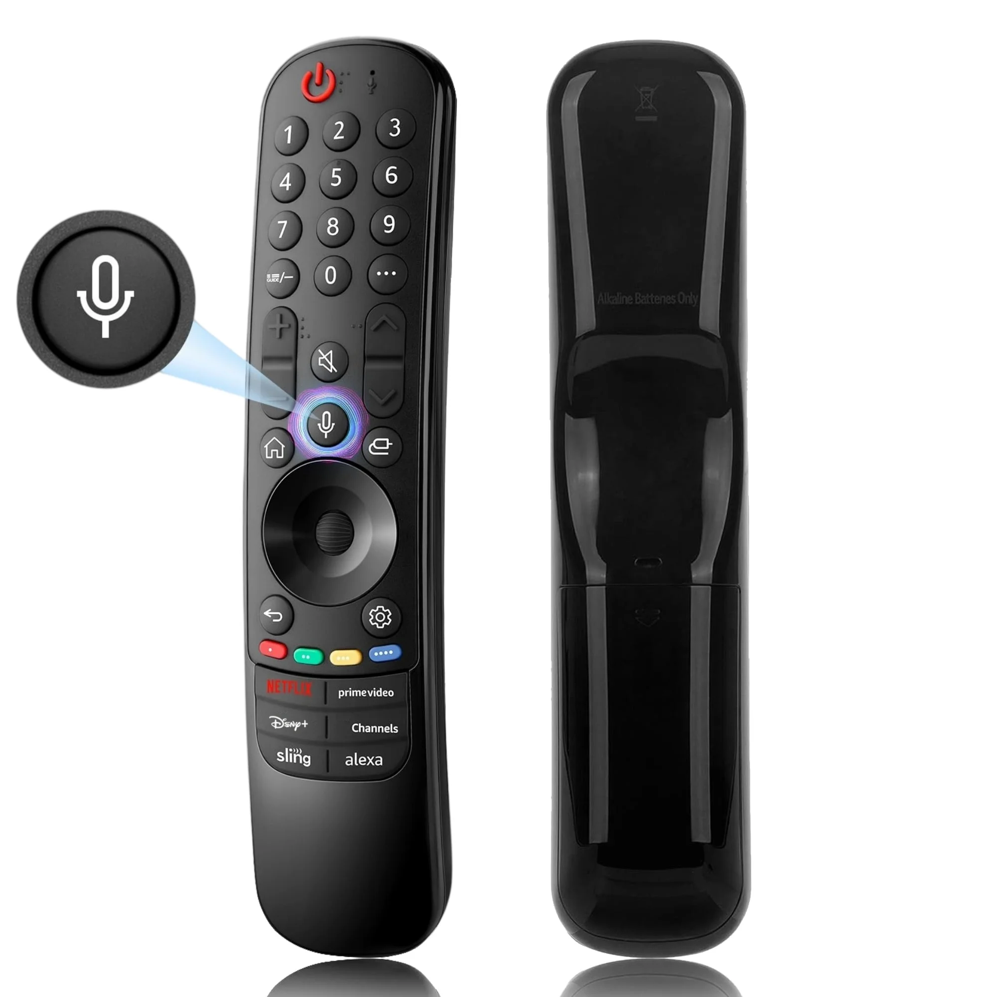 AN-MR21GA/22GA/23GA/24GA Magic Remote Replacement With Voice and Pointer For L-G 2019-2024 Smart TV OLED QNED UHD LED LCD
