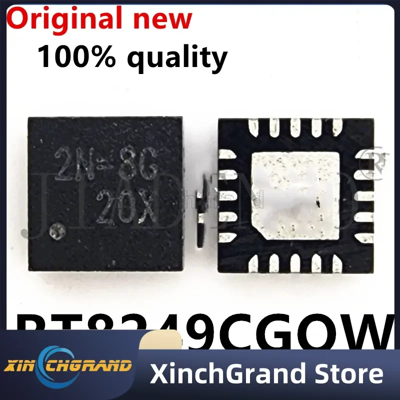 

(2-5pcs)100% original New RT8249CGQW RT8249C printing silk 2N=2F 2N=2C 2N= QFN20 Chipset