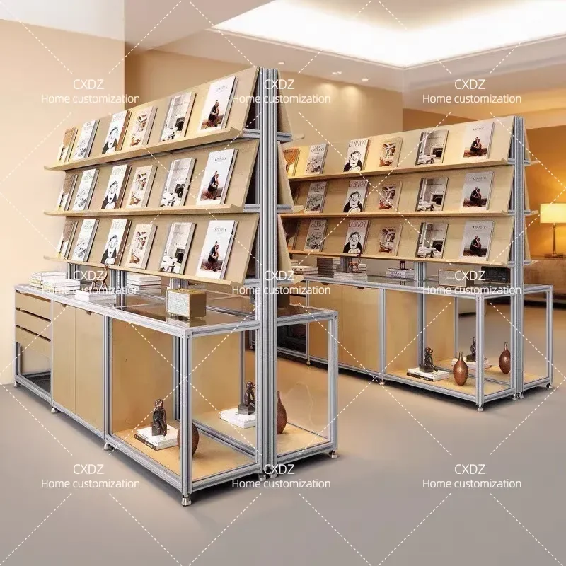 Birch Ocean Plate Aluminum Profile Display Cabinet Simple Modern Sample Rack Hole Plate Storage Container Showcase