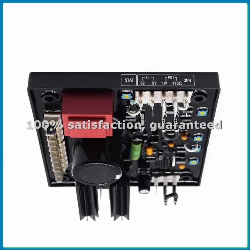 AVR R438 Automatic Voltage Regulator for Brushless Generators Genset Stabilizer High Stability & Efficiency-A51M