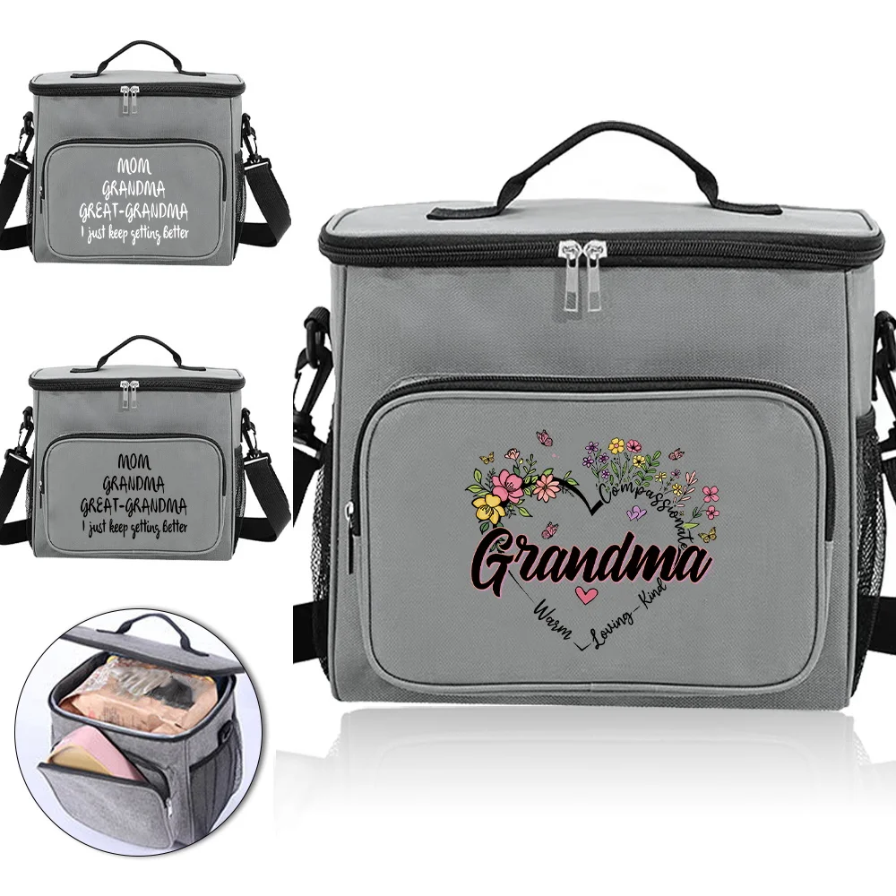 Everyday Use Single‑shoulder Lunch Bag Handheld Storage Bags Portable Handheld Lunch Bag Handbag Cooler Box