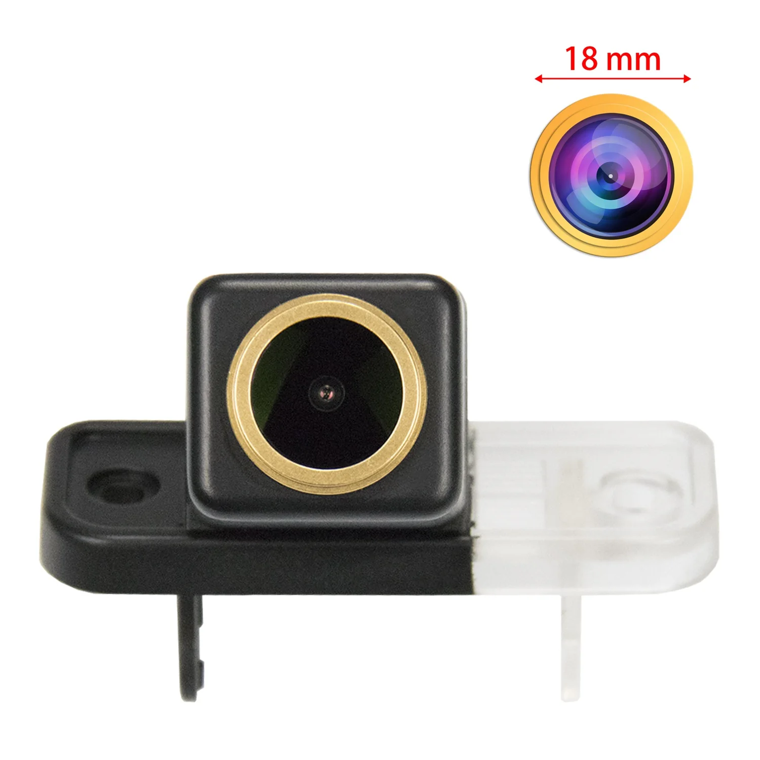 

HD 1280*720P Rear View camera for MB Mercedes-Benz W211/W212 W218 W219 2004-2013, License Plate Light Night Vision Camera