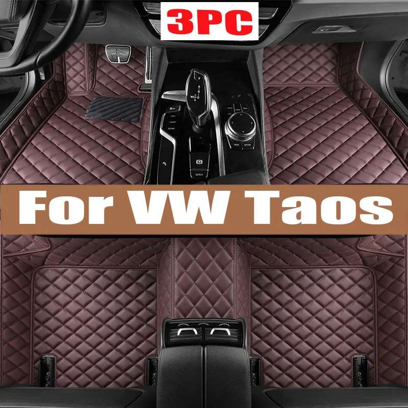 

Floor Mats For VW VW Taos Tharu 2020~2023 Waterproof Tapetes Para Automovil Car Mats Alfombra para Auto Car Accessories