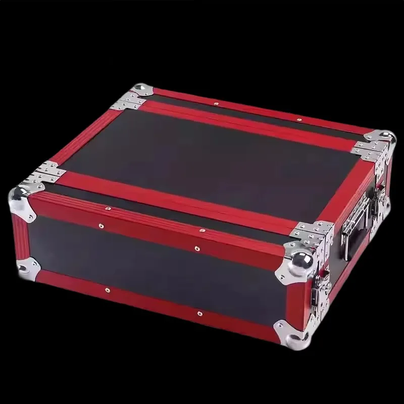 2U Microphone Air Case Receiver Effect Device Peripheral Equipment Storage Case Microphone Chassis Aluminum Alloy Mi Case