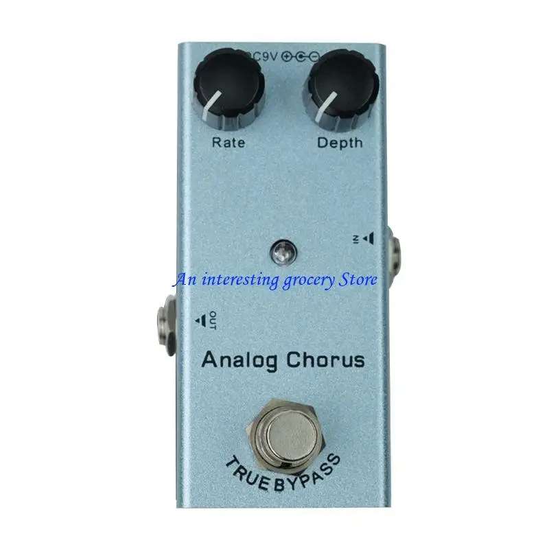 652D High Performances Small Guitar Effect Pedal Replacement 9V Electric Guitar Sound Processor Guitar Accessories Enduring